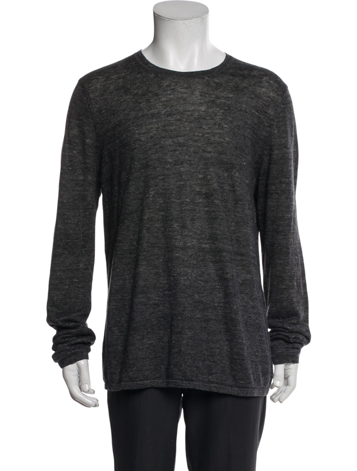 Vince Linen Crew Neck Pullover