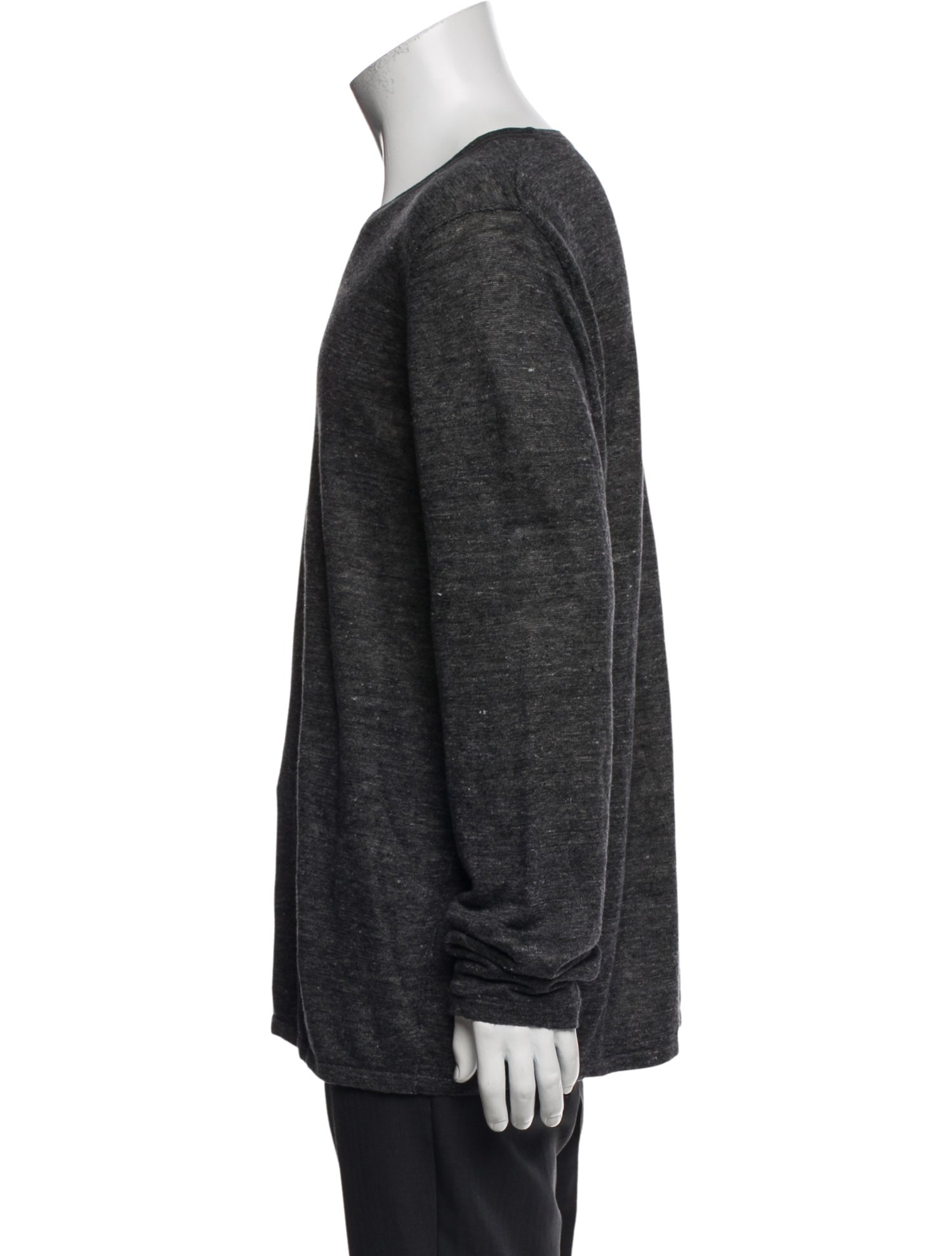 Vince Linen Crew Neck Pullover