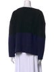 Vince Wool Colorblock Pattern Sweater