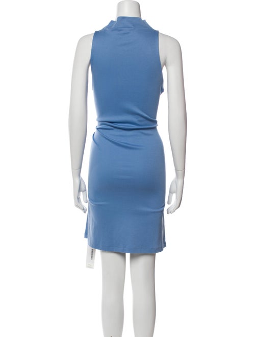 Vince Mock Neck Knee-Length Dress