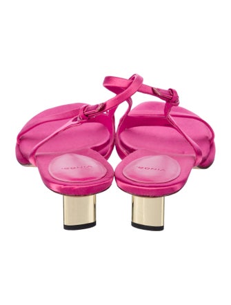 Vince Satin Slingback Flats