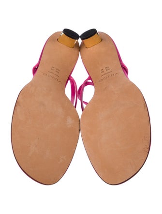 Vince Satin Slingback Flats