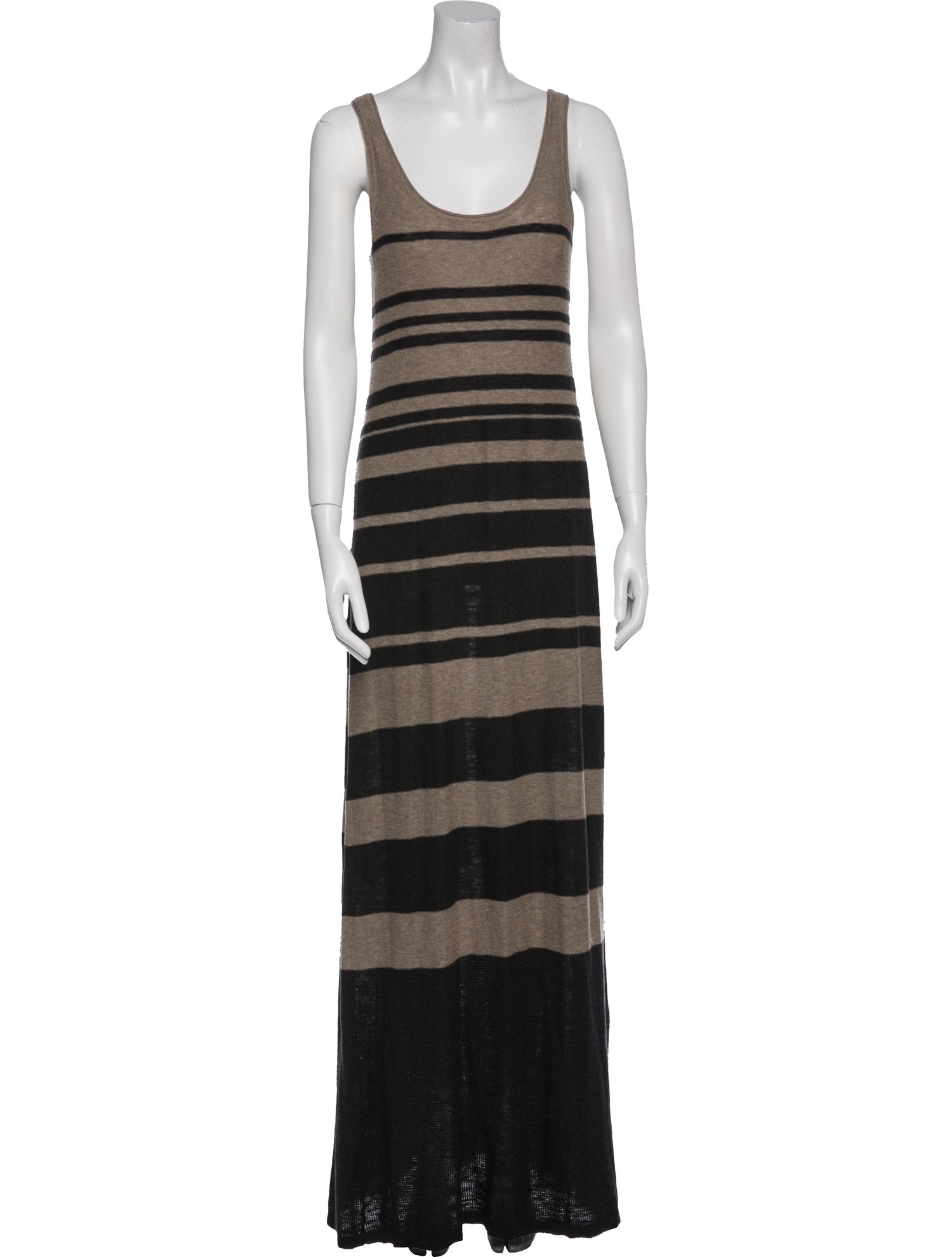 Vince Striped Long Dress