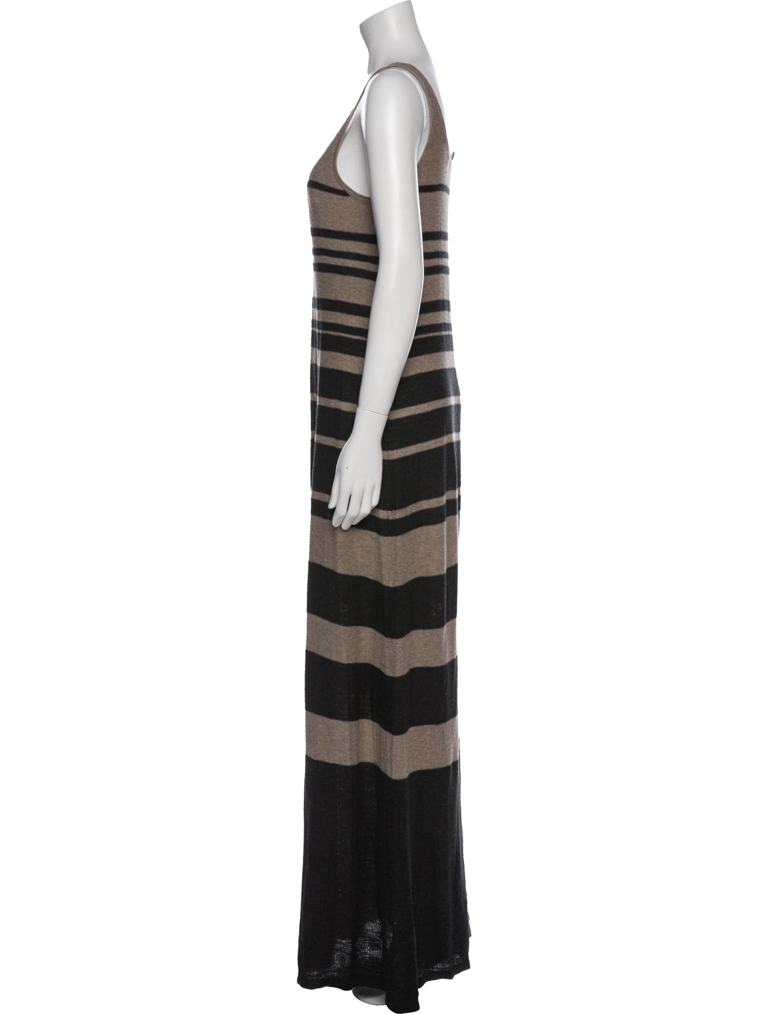 Vince Striped Long Dress