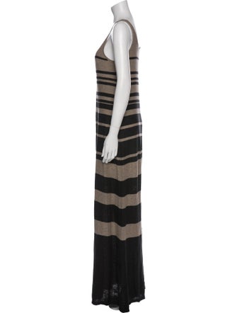 Vince Striped Long Dress