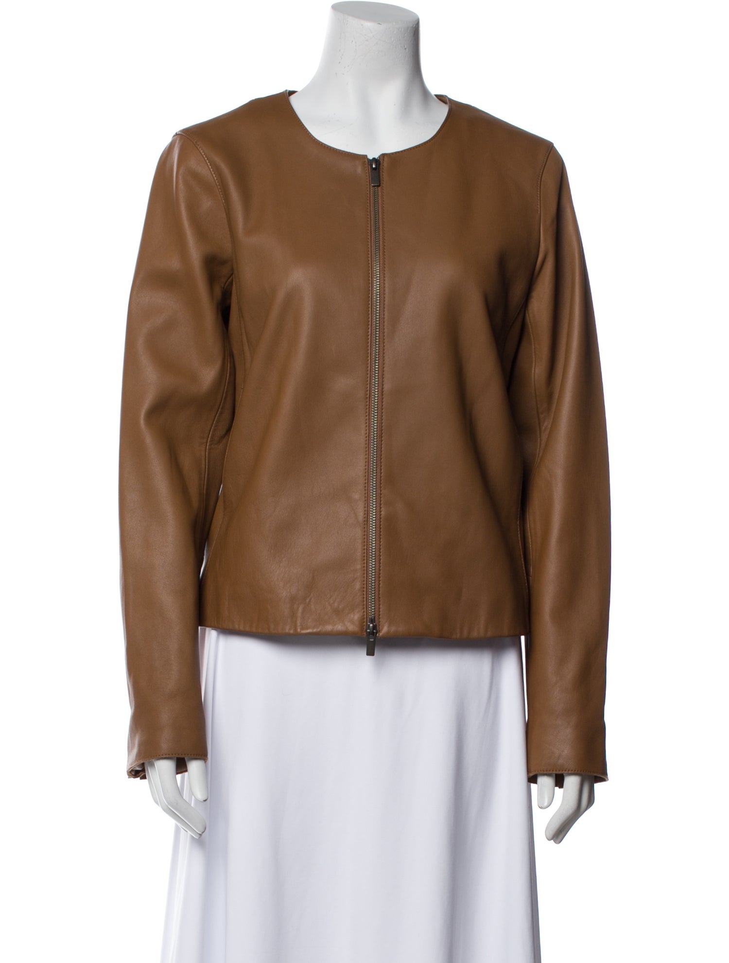 Vince Lamb Leather Jacket