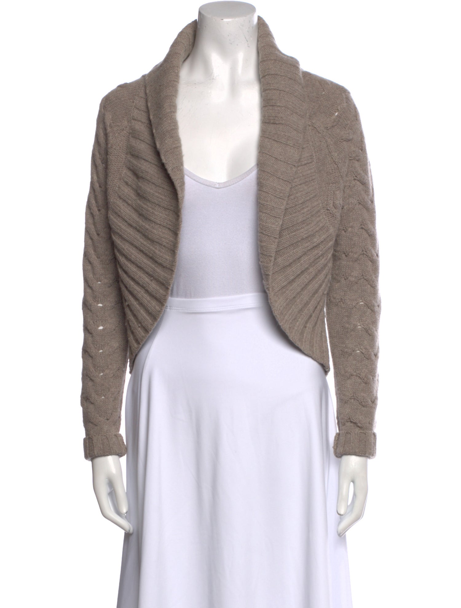 Vince Cashmere Open Front Sweater