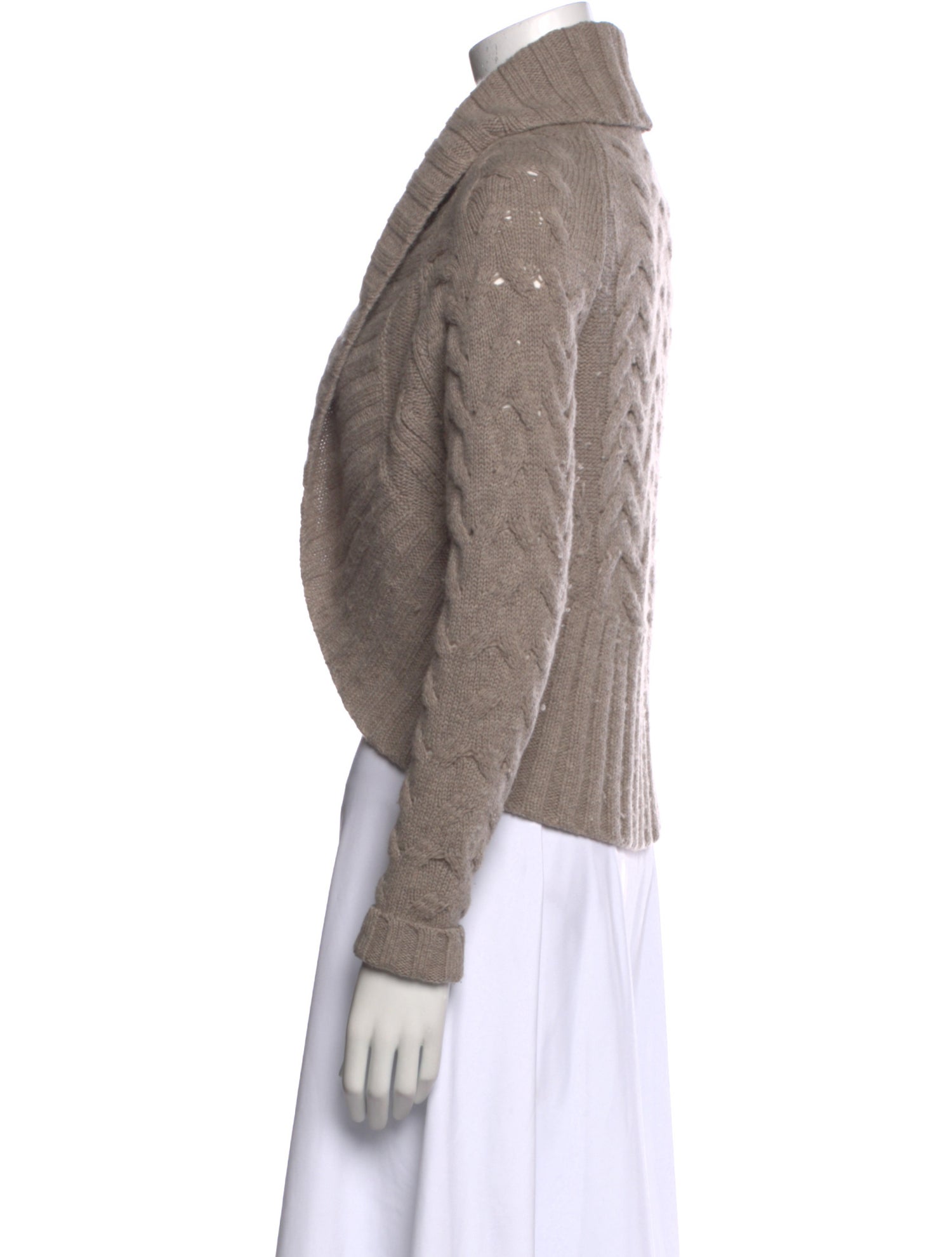 Vince Cashmere Open Front Sweater