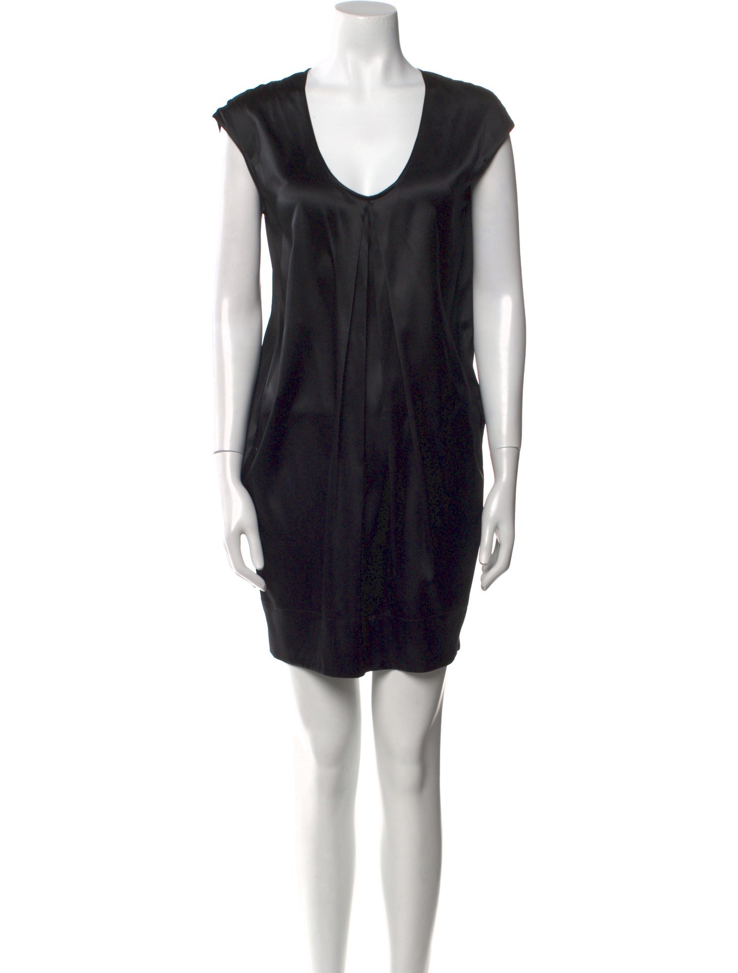 Vince Scoop Neck Mini Dress