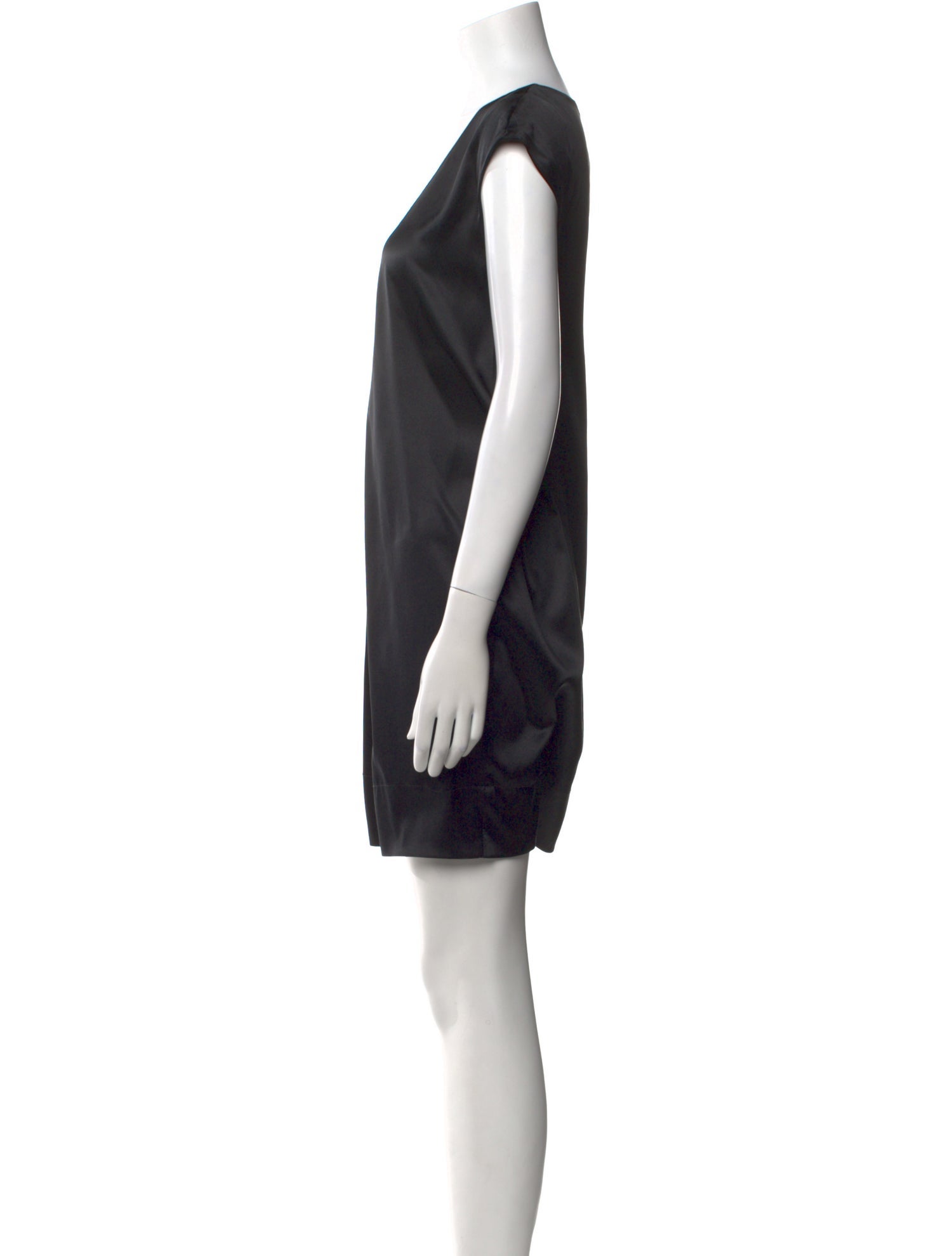 Vince Scoop Neck Mini Dress