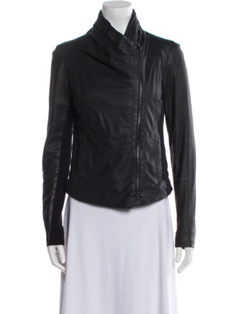 Vince Leather Biker Jacket