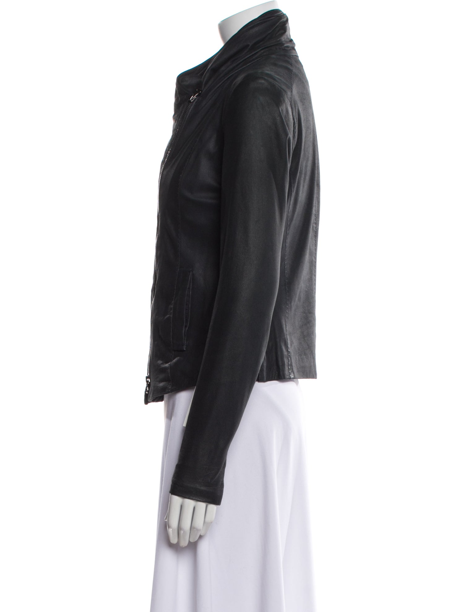 Vince Leather Biker Jacket