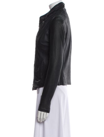 Vince Leather Biker Jacket