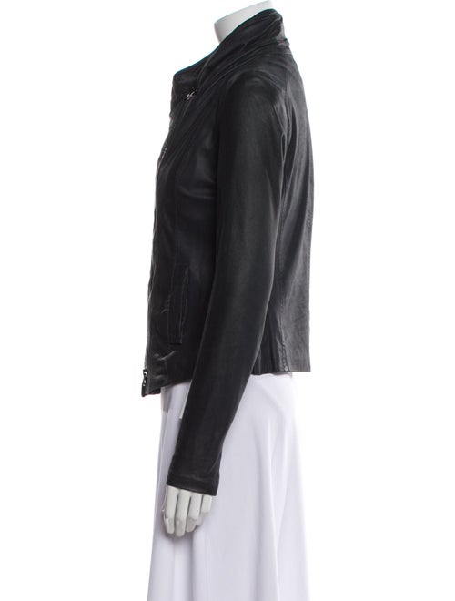 Vince Leather Biker Jacket