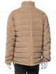 Vince Goat Leather Puffer Coat