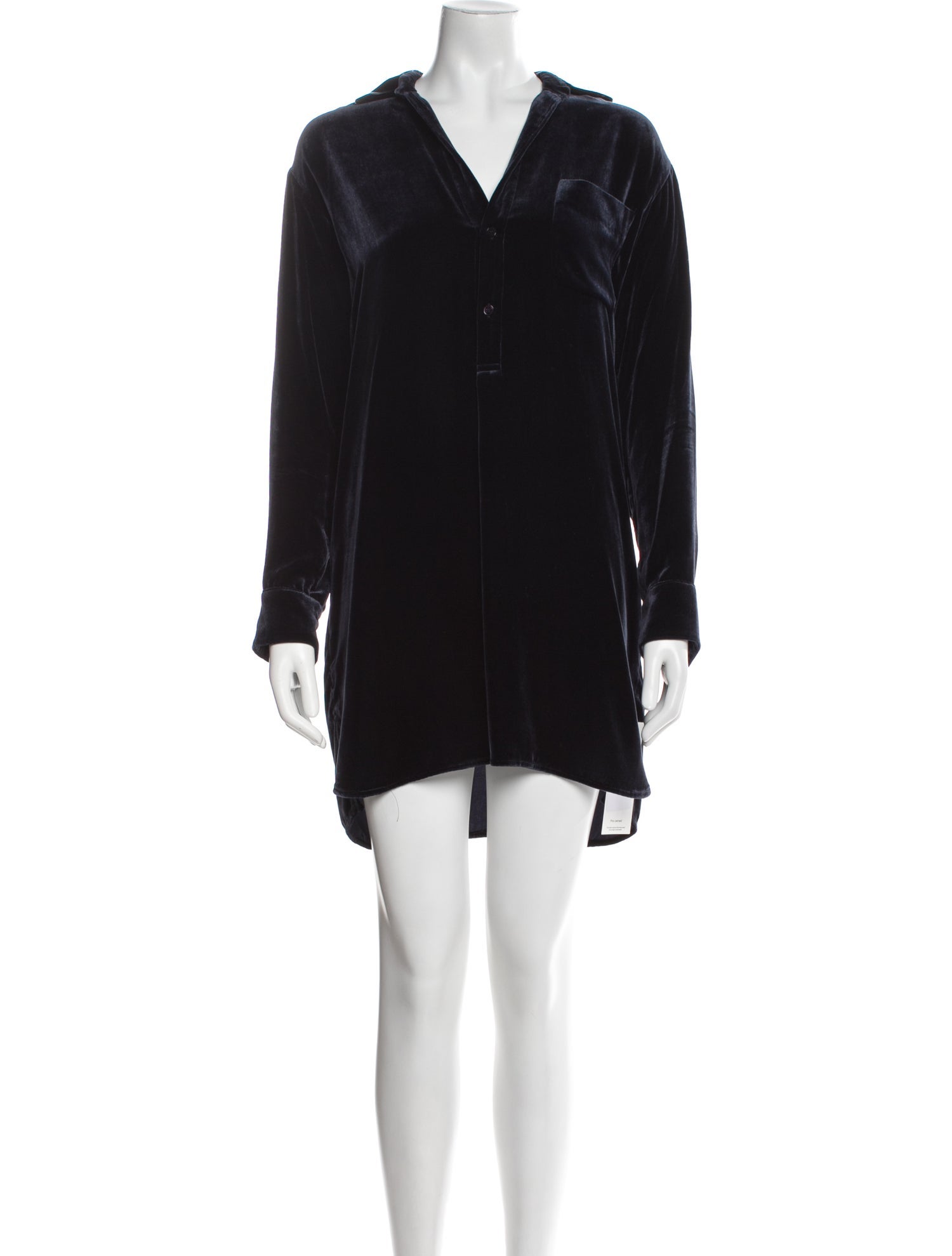 Vince V-Neck Mini Dress