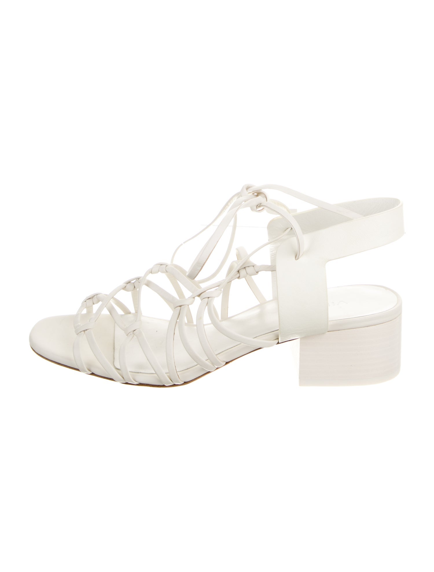 Vince Leather Gladiator Sandals