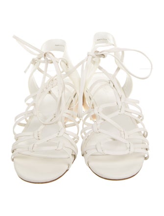 Vince Leather Gladiator Sandals