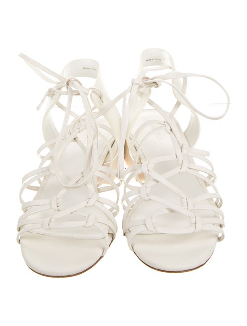 Vince Leather Gladiator Sandals