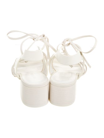 Vince Leather Gladiator Sandals