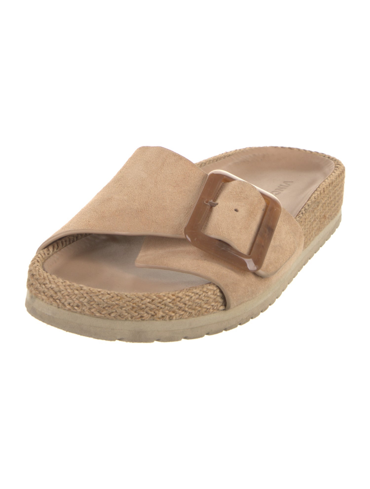 Vince Suede Braided Accents Espadrilles