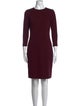Vince Crew Neck Mini Dress