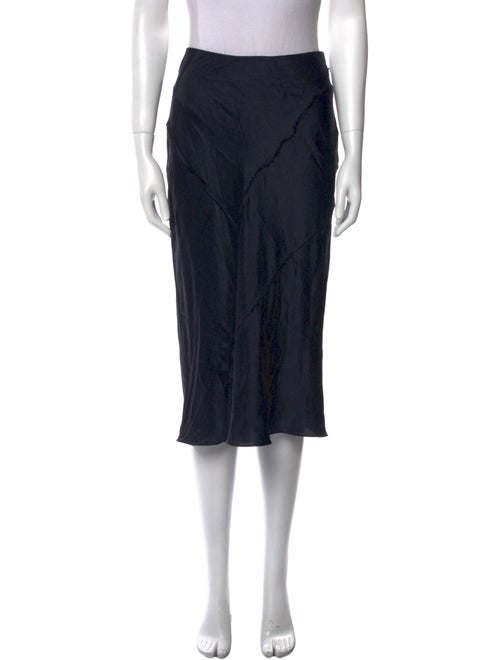 Vince Silk Knee-Length Skirt