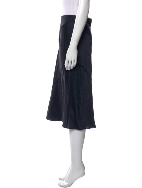 Vince Silk Knee-Length Skirt