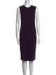 Vince Crew Neck Knee-Length Dress