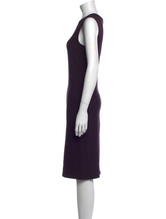 Vince Crew Neck Knee-Length Dress