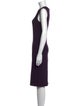 Vince Crew Neck Knee-Length Dress