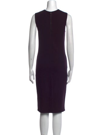 Vince Crew Neck Knee-Length Dress