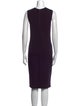 Vince Crew Neck Knee-Length Dress
