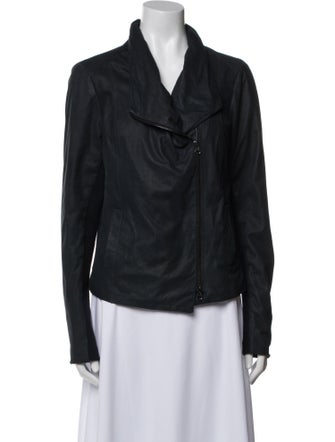 Vince Leather Biker Jacket