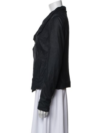 Vince Leather Biker Jacket