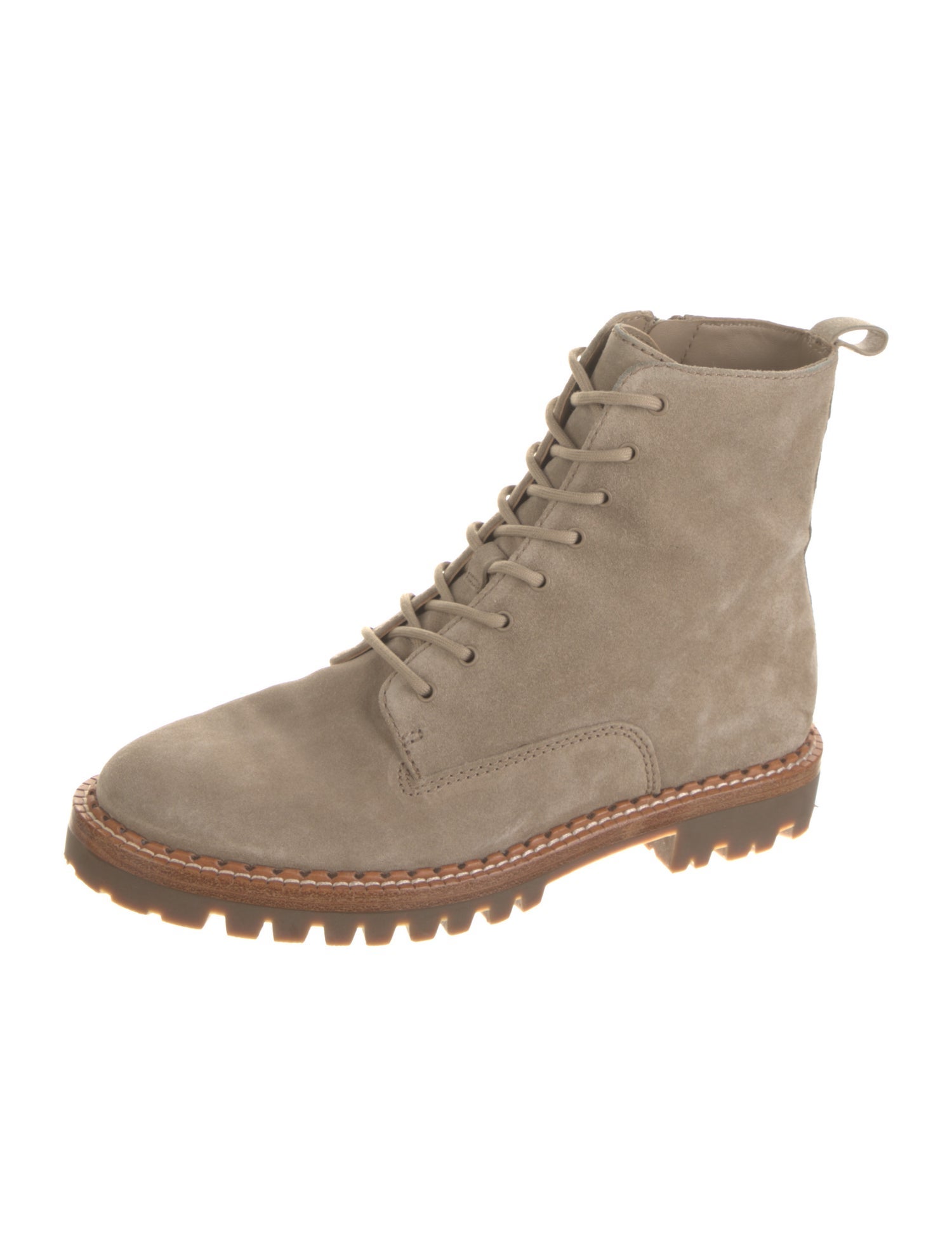 Vince Suede Combat Boots