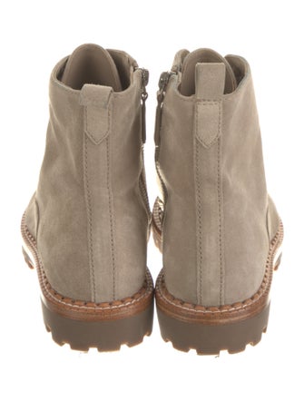 Vince Suede Combat Boots