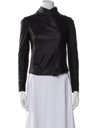 Vince Leather Biker Jacket