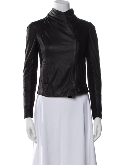 Vince Leather Biker Jacket