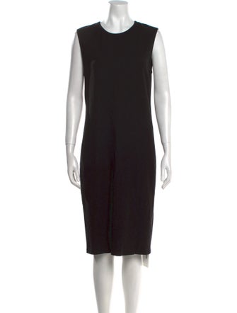 Vince Crew Neck Midi Length Dress