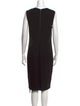 Vince Crew Neck Midi Length Dress