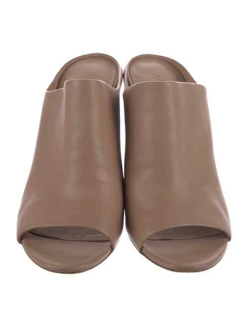 Vince Leather Slides