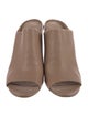 Vince Leather Slides