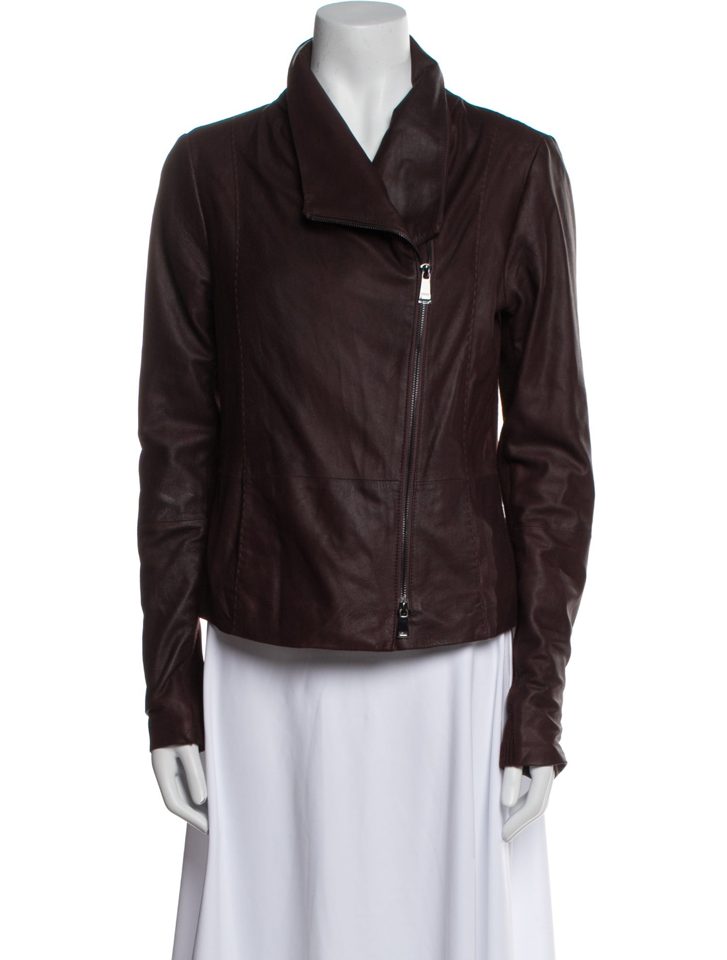 Vince Leather Biker Jacket