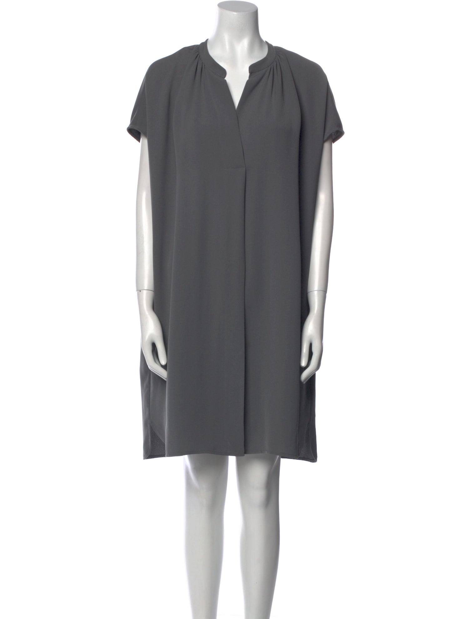 Vince V-Neck Mini Dress