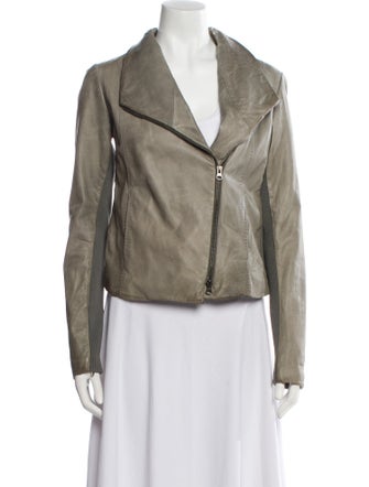 Vince Leather Biker Jacket