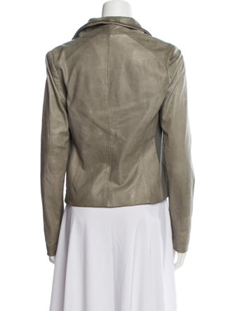 Vince Leather Biker Jacket