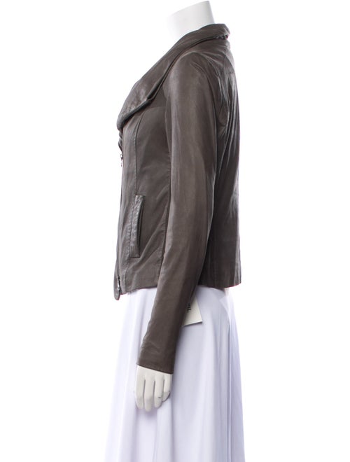 Vince Leather Biker Jacket