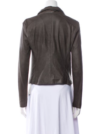 Vince Leather Biker Jacket