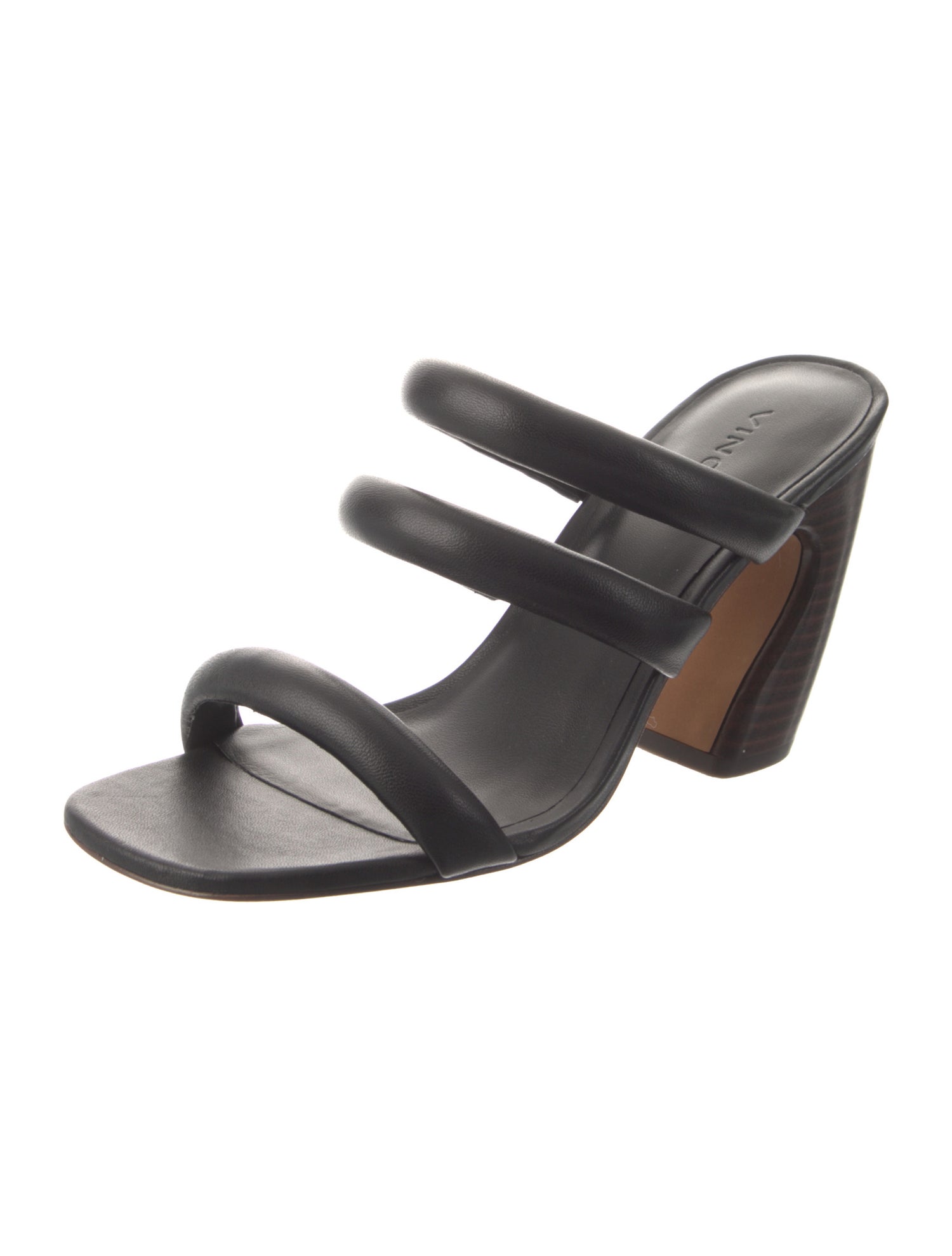 Vince Leather Slides w/ Tags